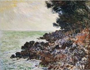 Claude Monet Le Pointe du cap Martin china oil painting image